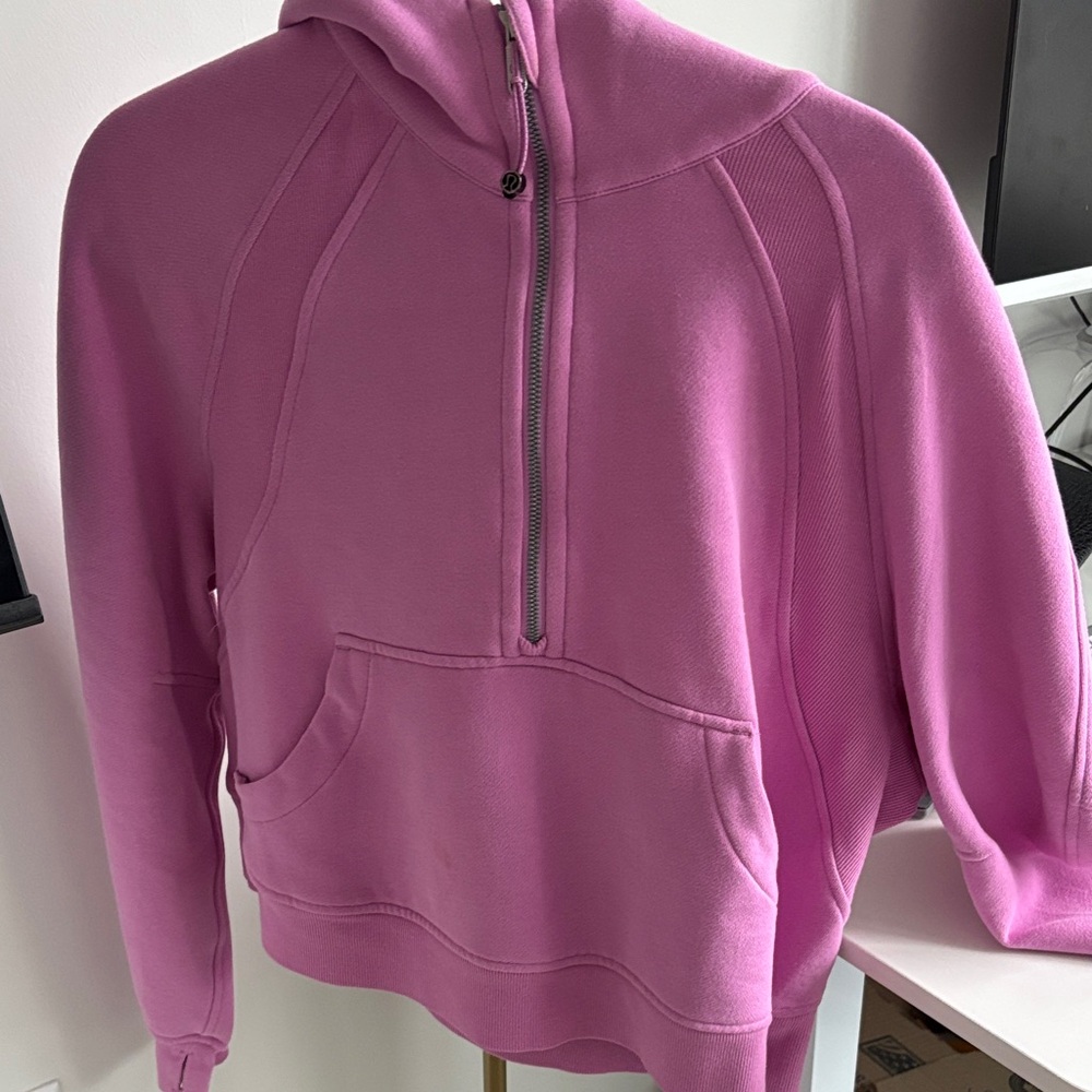 Lululemon Pink Scuba Hoodie